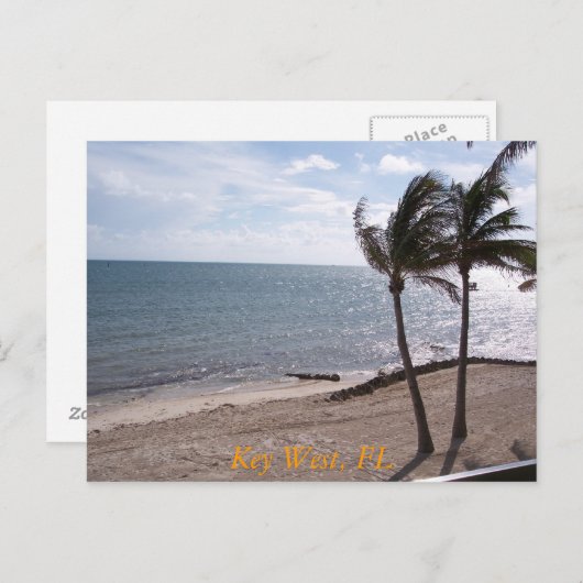 Carte postale de Key West (Devant / Derrière)