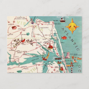 Carte postale de Kitty Hawk Outer Banks