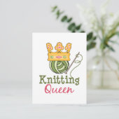 Carte postale de Knitting (Debout devant)