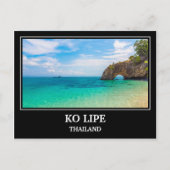 Carte postale de Ko Lipe Thaïlande (Devant)