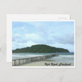 Carte postale de Koh Kood, Thaïlande (Devant / Derrière)