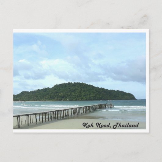 Carte postale de Koh Kood, Thaïlande (Devant)