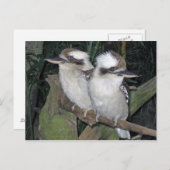 Carte postale de Kookaburras (Devant / Derrière)