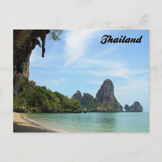 Carte postale de Krabi Thaïlande de plage de (Devant)