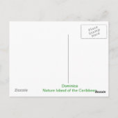 Carte postale de la baie Batibou (Dos)