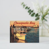 Carte postale de la baie Chesapeake (Debout devant)