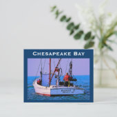 Carte postale de la baie Chesapeake (Debout devant)