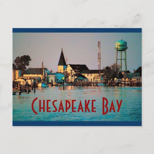 Carte postale de la baie Chesapeake (Devant)