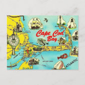 Carte postale de la baie de Cape Cod (Devant)