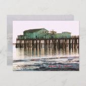 Carte postale de la baie de la demi-lune (Devant / Derrière)