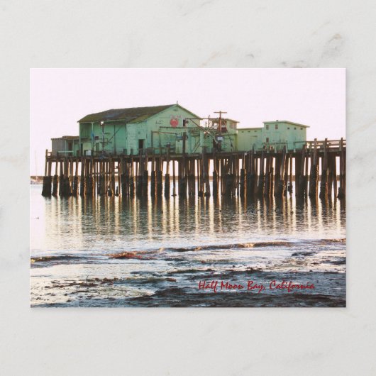 Carte postale de la baie de la demi-lune (Devant)