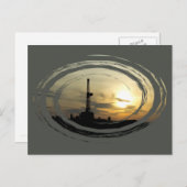 Carte postale de la bande de forage (Devant / Derrière)