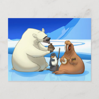 Carte postale de la bande de Jug Arctique