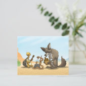 Carte postale de la bande de Jug du désert (Debout devant)