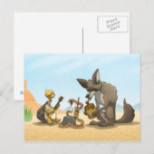 Carte postale de la bande de Jug du désert (Devant / Derrière)