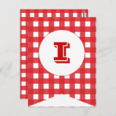 Carte postale de la bannière du drapeau En vichy r (Devant / Derrière)