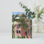 Carte postale de la bibliothèque de Nassau (Debout devant)