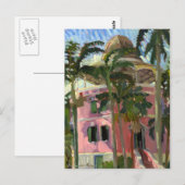 Carte postale de la bibliothèque de Nassau (Devant / Derrière)
