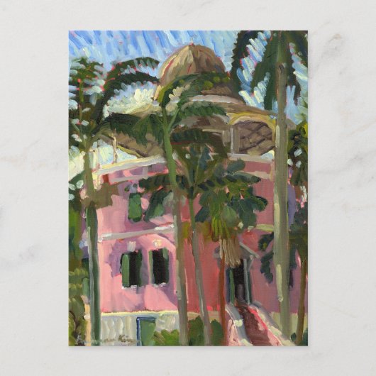 Carte postale de la bibliothèque de Nassau (Devant)