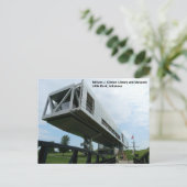 Carte postale de la bibliothèque présidentielle de (Debout devant)