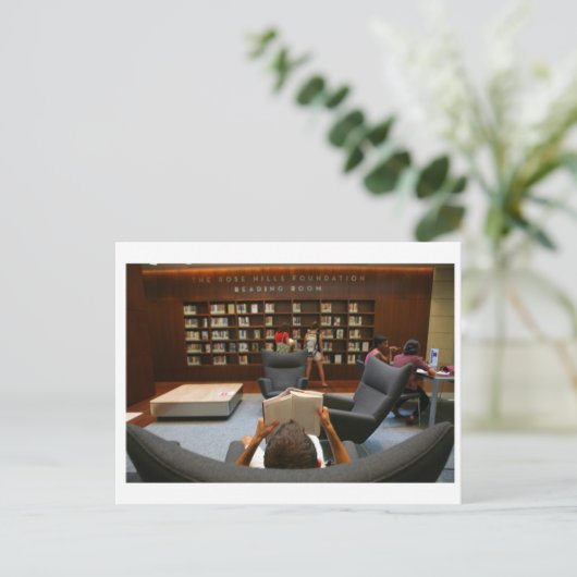 Carte postale de la bibliothèque William H. Hannon (Debout devant)