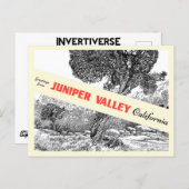 Carte postale de la boutique cadeaux Juniper Valle (Devant / Derrière)