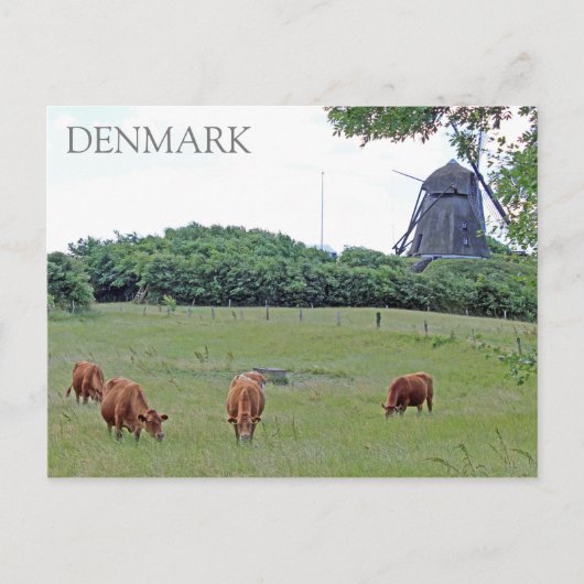 Carte postale de la campagne danoise ! (Devant)