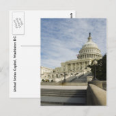 Carte postale de la capitale des États-Unis (Devant / Derrière)