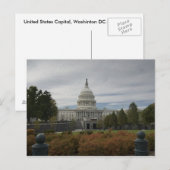 Carte postale de la capitale des États-Unis (Devant / Derrière)