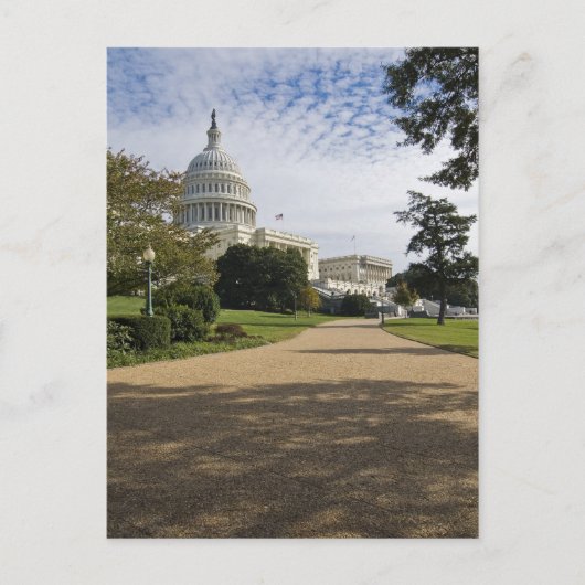 Carte postale de la capitale des États-Unis (Devant)