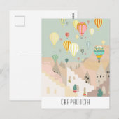Carte Postale De La Cappadoce | Balloon Kapadokya (Devant / Derrière)