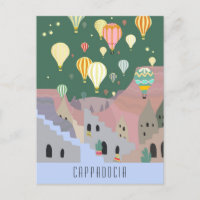 Carte Postale De La Cappadoce | Kapadokya rêve de 