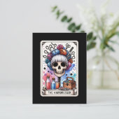 Carte postale de la carte de tarot du coiffeur (Debout devant)