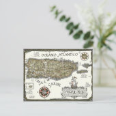 Carte postale de la carte espagnole illustrée de P (Debout devant)