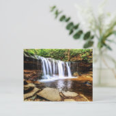 Carte postale de la cascade Tumbling Waterfall (Debout devant)