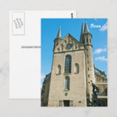Carte postale de la cathédrale (Devant / Derrière)
