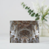 carte postale de la cathédrale baroque allemande (Debout devant)