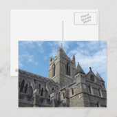 Carte postale de la cathédrale de Dublin Christ Ch (Devant / Derrière)