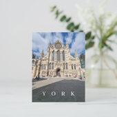 Carte postale de la cathédrale d'York Minster (Debout devant)