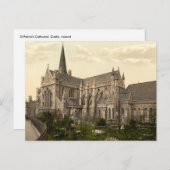 Carte postale de la cathédrale St Patrick (Devant / Derrière)
