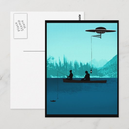 Carte postale de la chaîne alimentaire (Devant / Derrière)