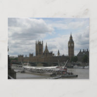 Carte postale de la Chambre des communes à Londres