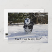 Carte postale de la charge (Devant / Derrière)