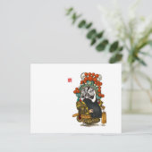 Carte postale de la Chartre de l'Opéra chinois - X (Debout devant)