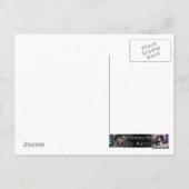 Carte postale de la chouette de l'amitié et de la (Dos)