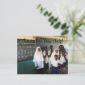 Carte postale de la classe de Béatrice (Debout devant)