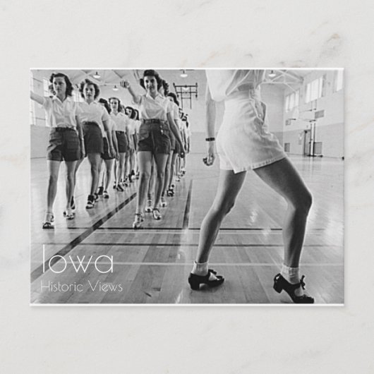 Carte postale de la classe de danse Tap (Devant)