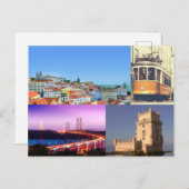 Carte postale de la collection Lisbonne (Devant / Derrière)