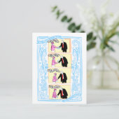 Carte postale de la comtesse d'Airlie (Debout devant)