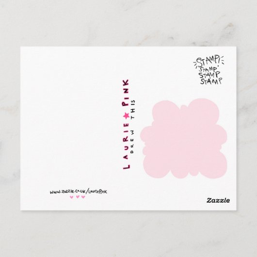 Carte postale de la comtesse d'Airlie (Dos)